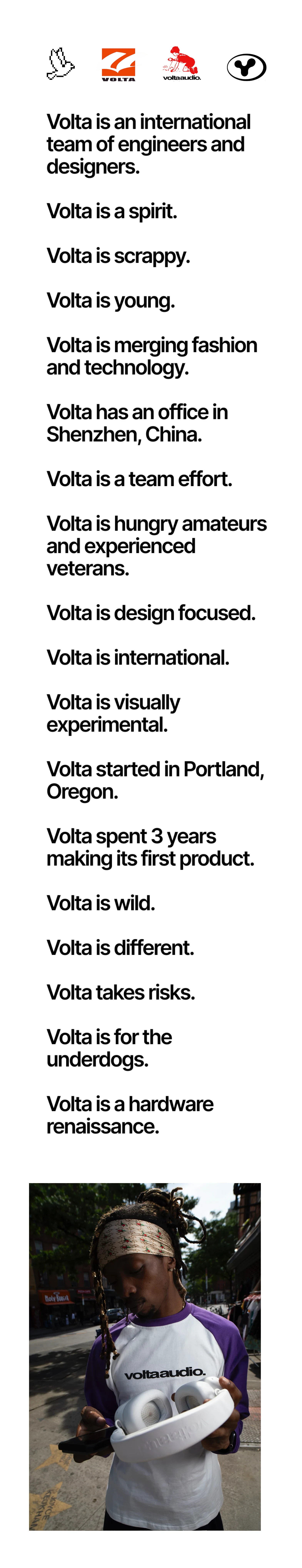 About Volta Audio