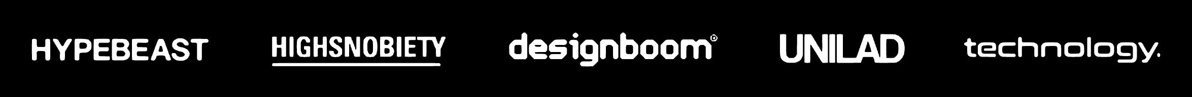 As featured in Hypebeast, Highsnobiety, designboom, UNILAD and Technology