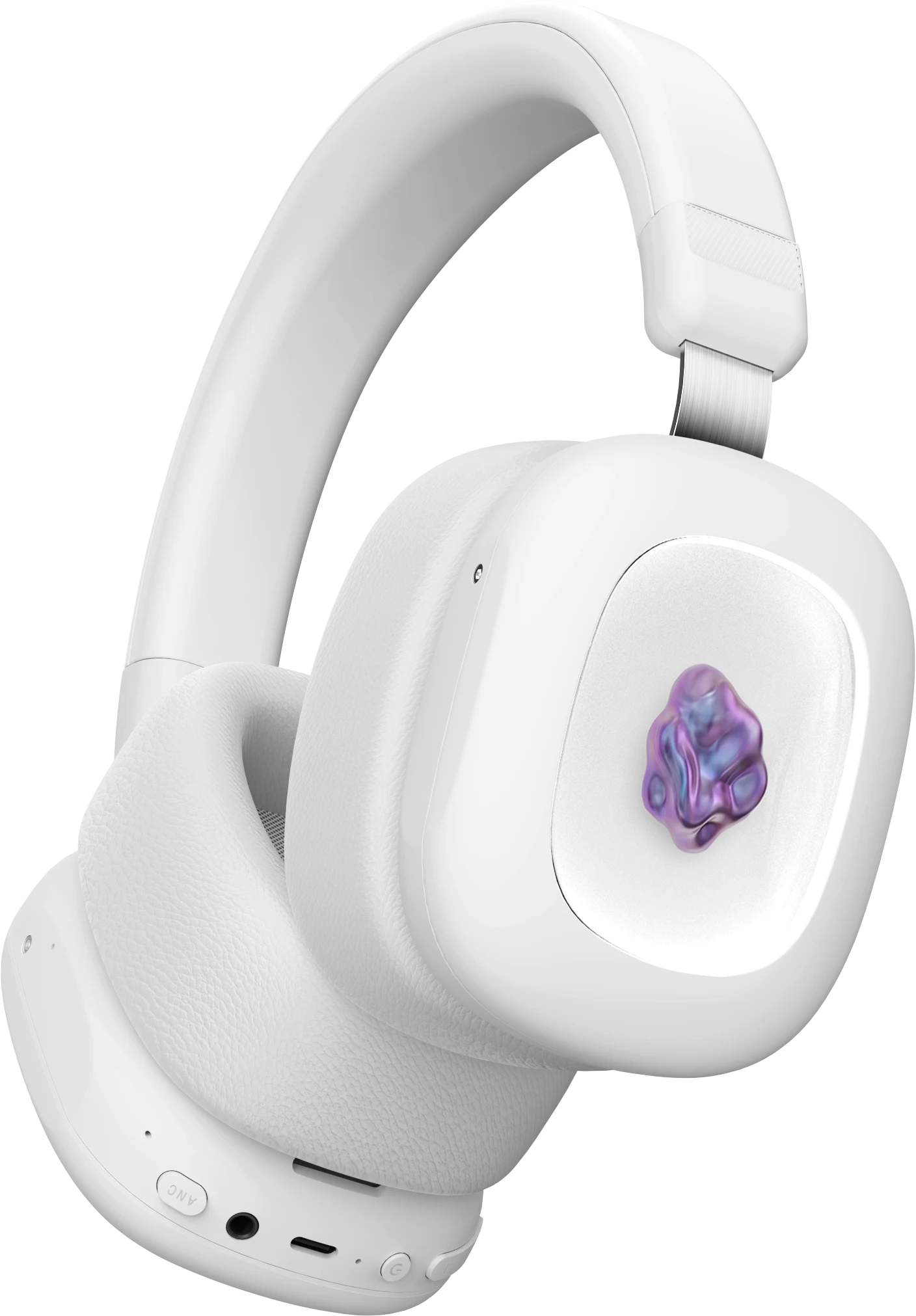 Volta Audio ferrofluid headphones in white